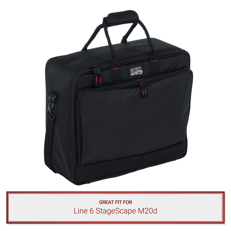 Gator Cases Padded Nylon Equipment Bag fits Line 6 StageScape M20d Mixers