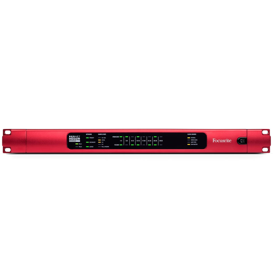 Focusrite RedNet HD32R Dante 32-Channel ProTools HD Bridge
