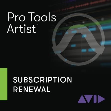 Avid Pro Tools Artist Annual Subscription RENEWAL (Paid Annually) - Digital Download