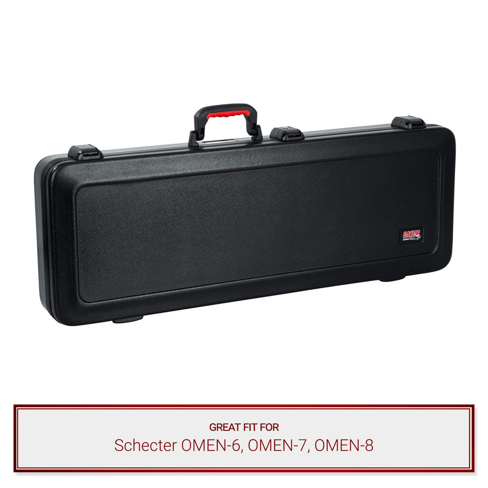 Gator TSA Guitar Case fits Schecter OMEN-6, OMEN-7, OMEN-8