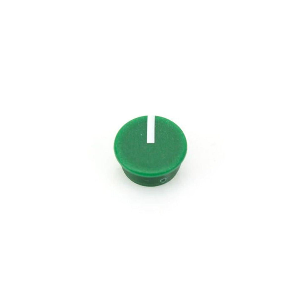 9mm Green Knob Cap with Indicator Line for DBX 900-Series (903, 904, 905, 906)