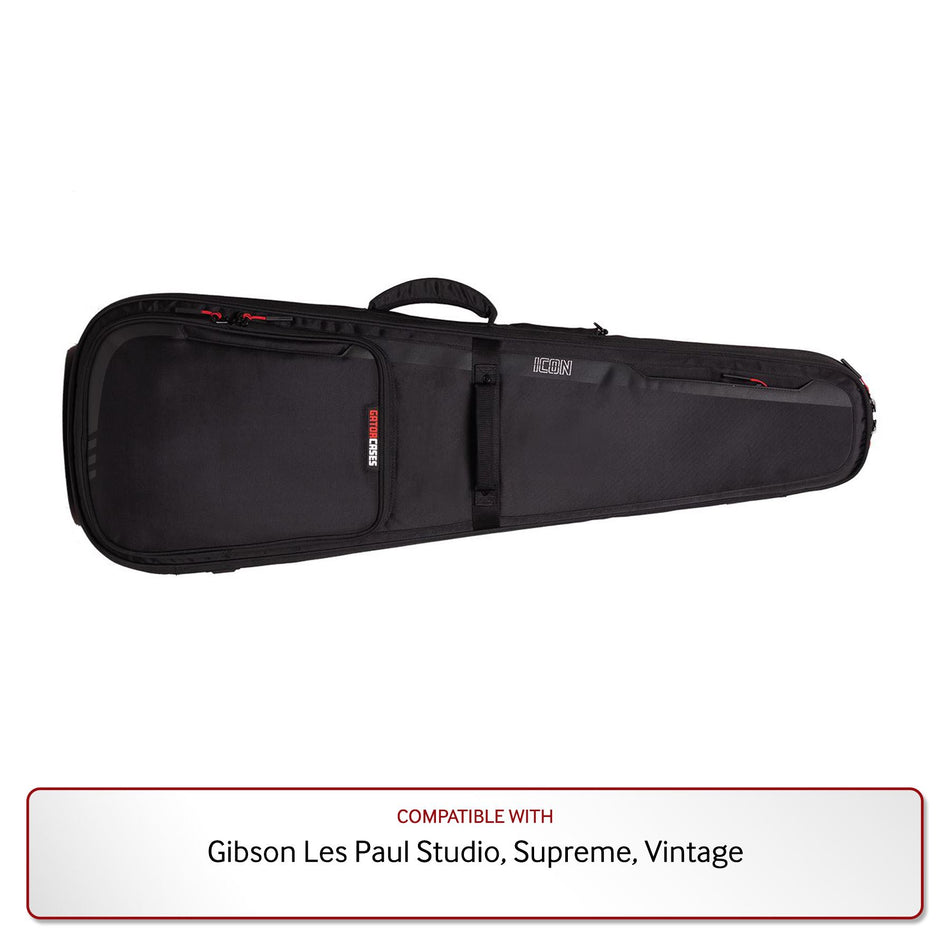 Gator Premium Gig Bag in Black for Gibson Les Paul Studio, Supreme, Vintage