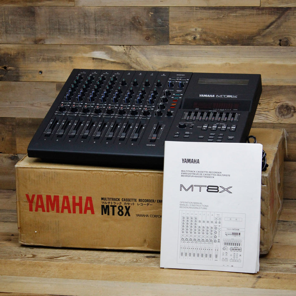 Clean Yamaha MT8X Analog Cassette Multi-track Tape Recorder