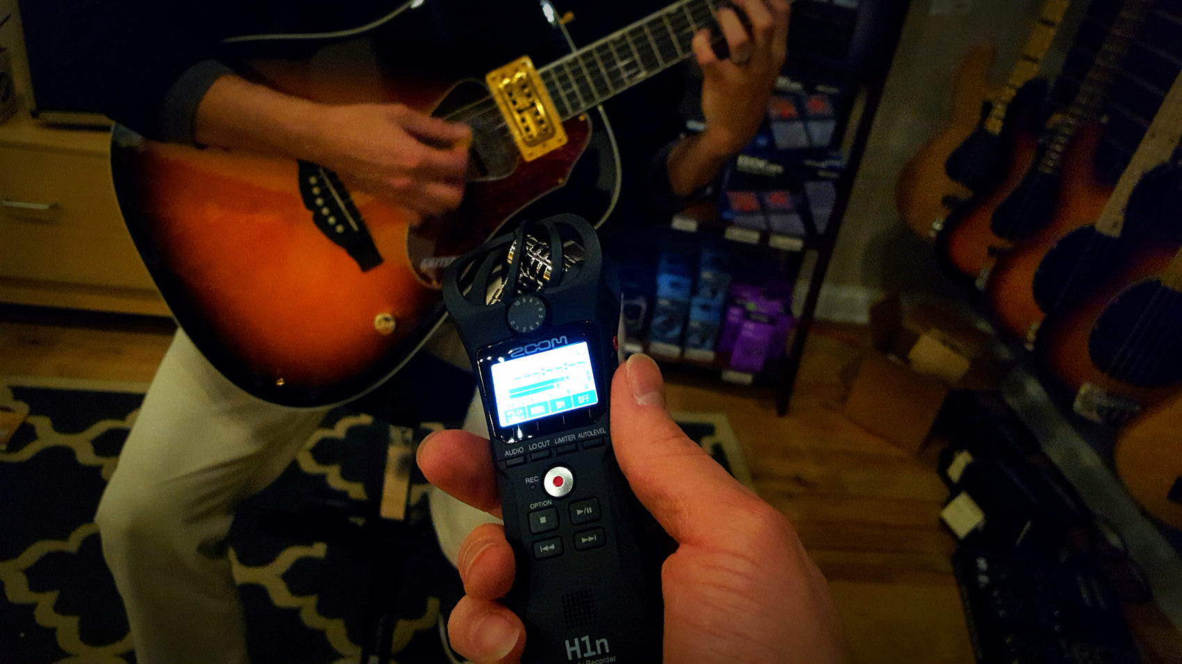 New from Zoom - H1n Handy Recorder - NAMM 2018