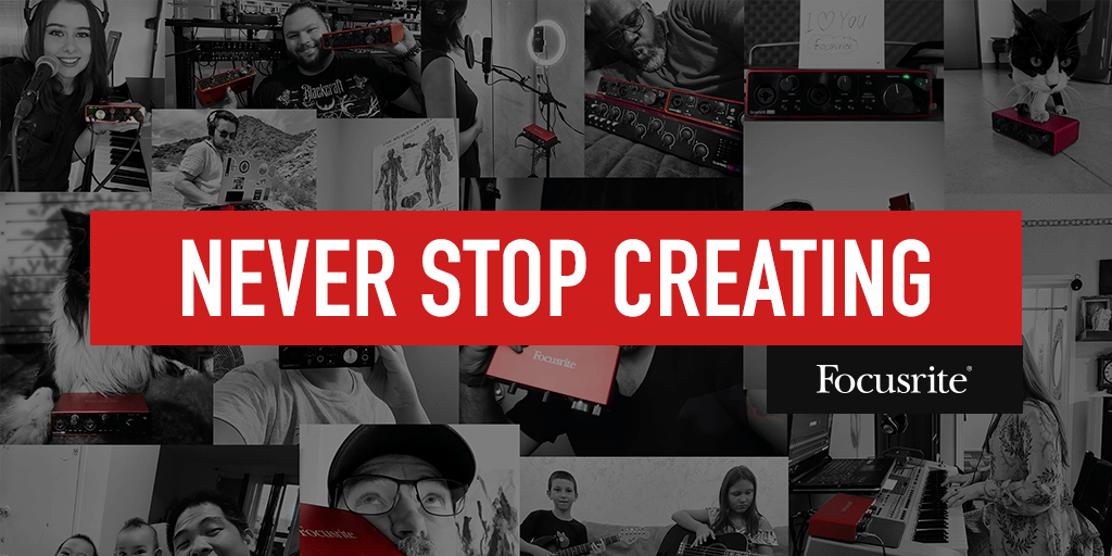 Scarlett Interfaces: Never Stop Creating