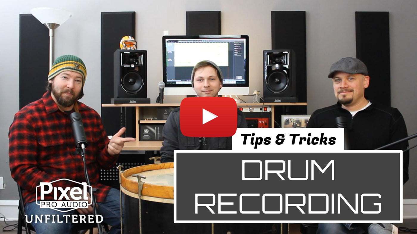 Weekly Show - Pixel Pro Audio: Unfiltered - Recording Drums - Tips and Secrets