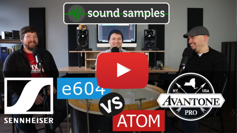 PPA Unfiltered: Tom Mic Shootout - Sennheiser e604 vs Avantone ATOM