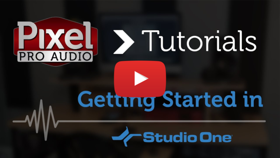 Tutorial: Getting Started in Studio One