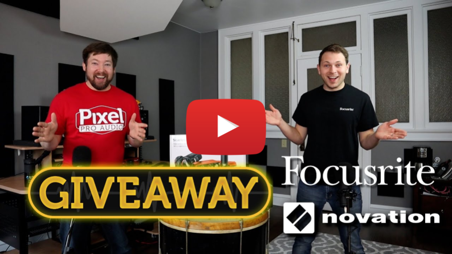 We Have a Winner! Focusrite 2i2 Studio & Novation Launchkey 37 MK3 Giveaway