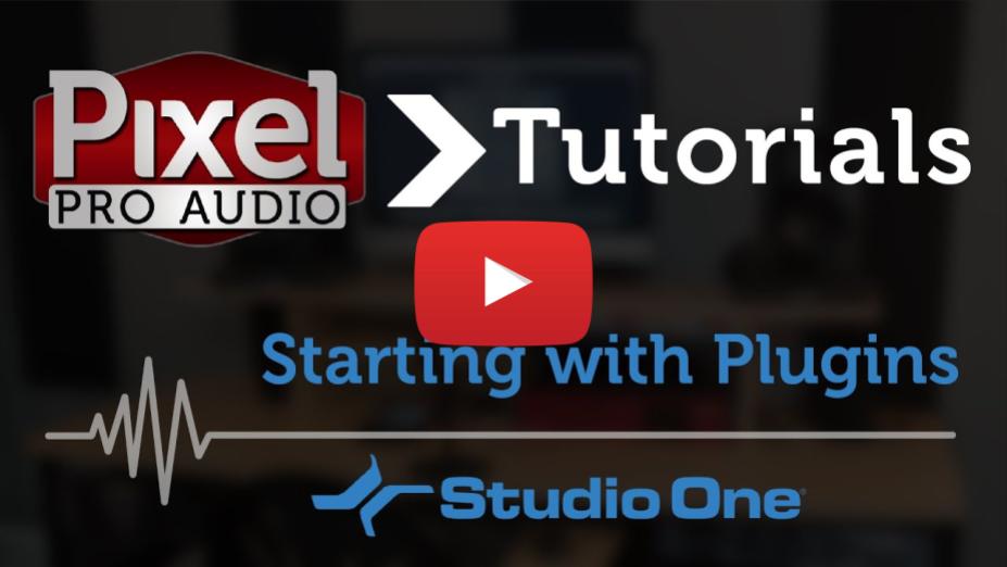 Tutorial: Plugins - Getting Started in Studio One