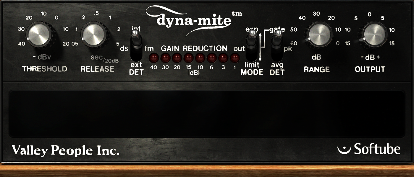 Softube: Valley People Dynamite $70 OFF FLASH SALE! - Sound Samples Here