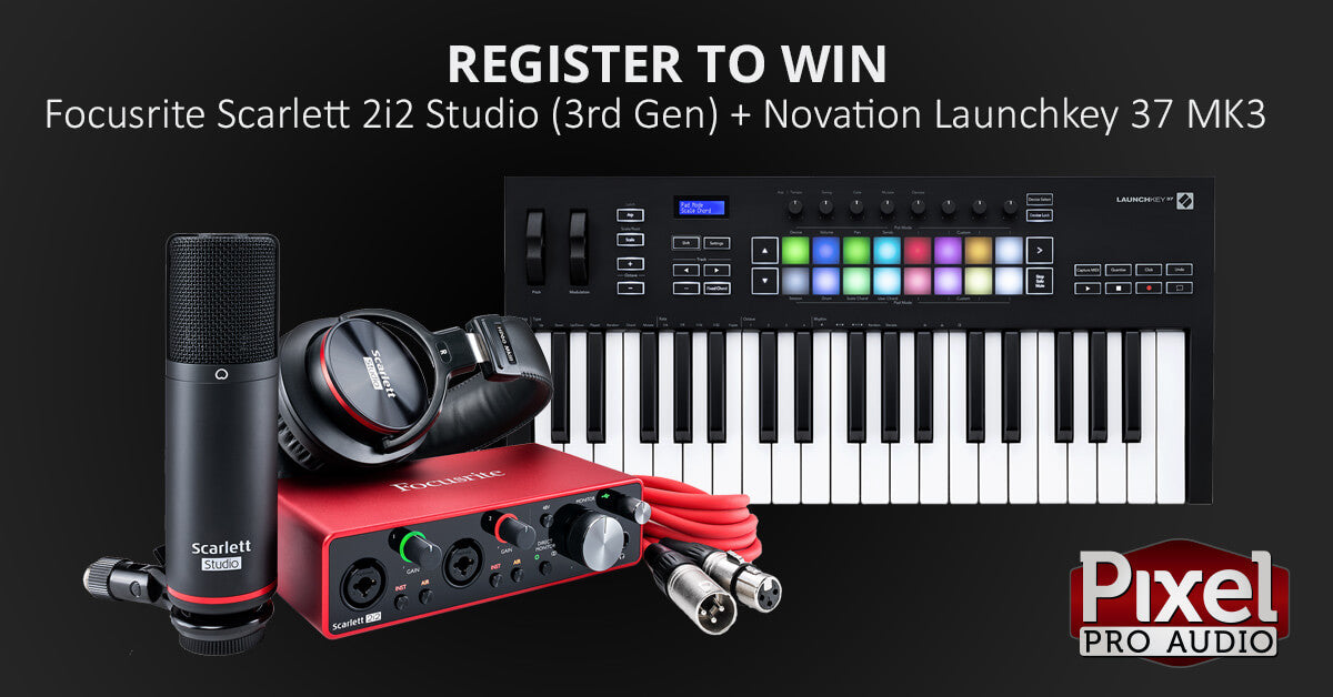 GIVEAWAY - Scarlett 2i2 Studio and Launchkey 37!