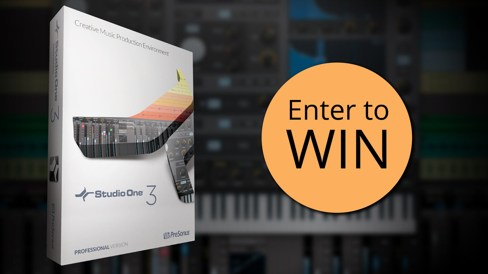 Give Away - Win a Boxed Copy of Studio One 3 Professional