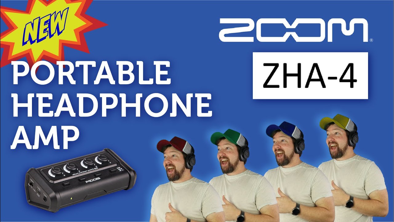 New Portable ZHA-4 Headphone Amp