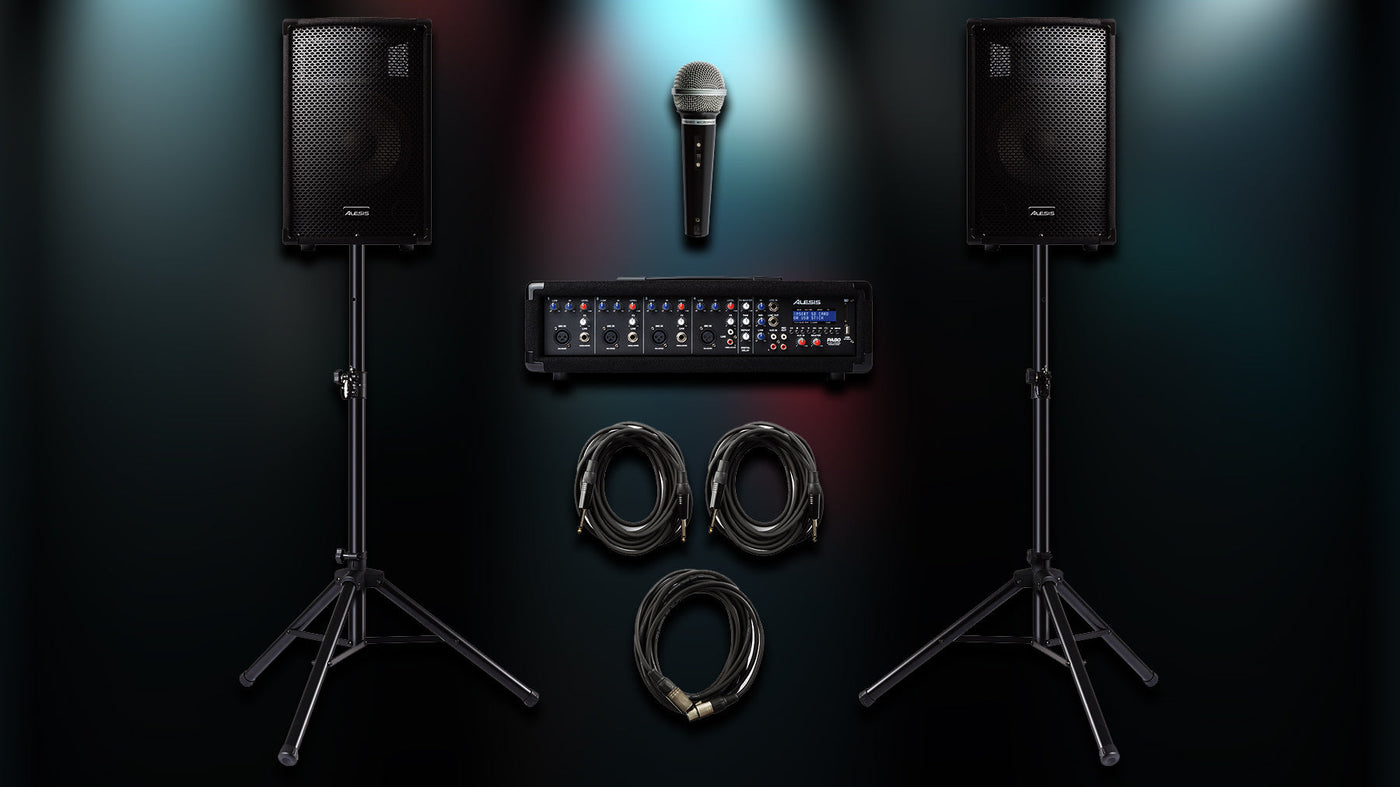 New Alesis PA System Bundle!