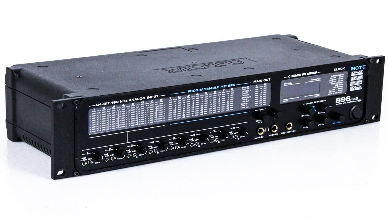 Used Gear Spotlight - Motu 896 MK3 Pristine Recording