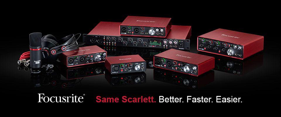 Focusrite Scarlett: 2nd Generation