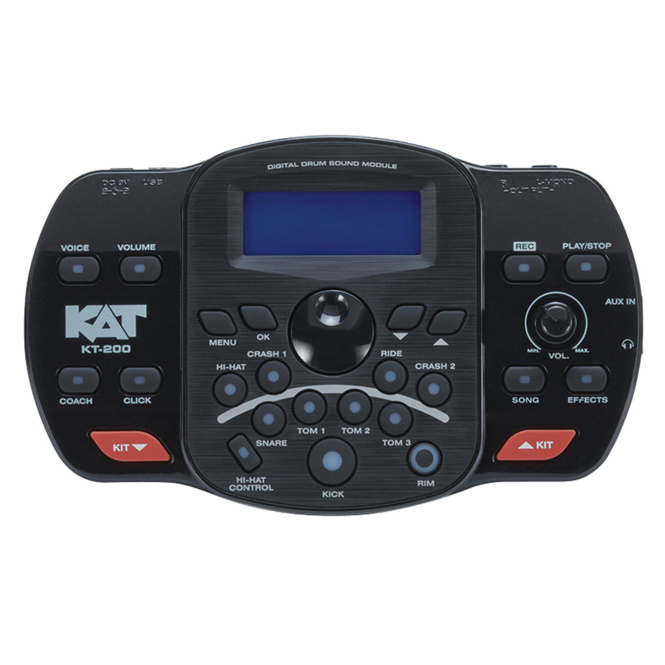 KAT KT-200 Electronic Drum Module with Power Adapter
