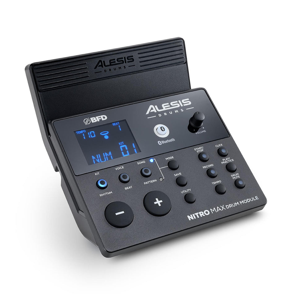 Alesis Electronic Drum Module for Nitro Max Kit with Power Supply
