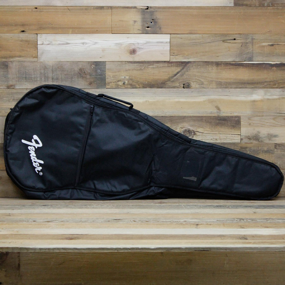 Black Fender Light Padded Backpack Style Electric Guitar Gig Bag