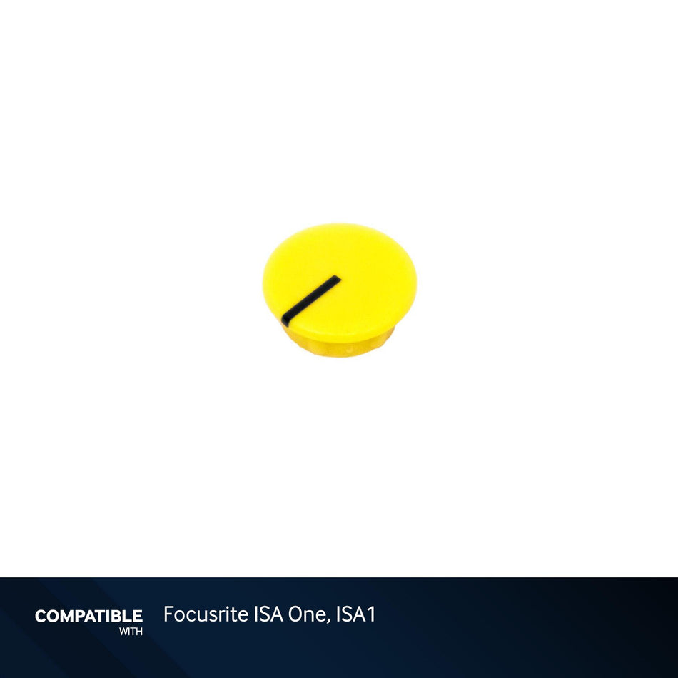 Yellow Knob Cap for Focusrite ISA One, ISA1