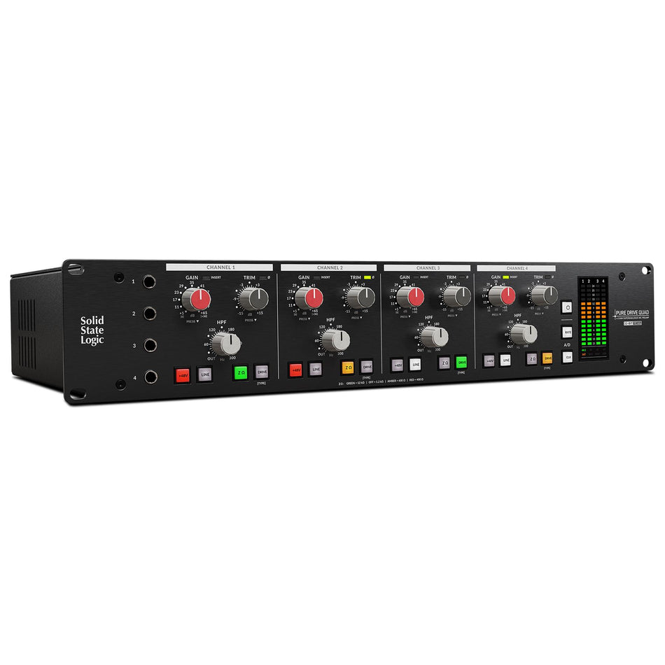 Solid State Logic Pure Drive Quad 4-Channel Mic Preamp