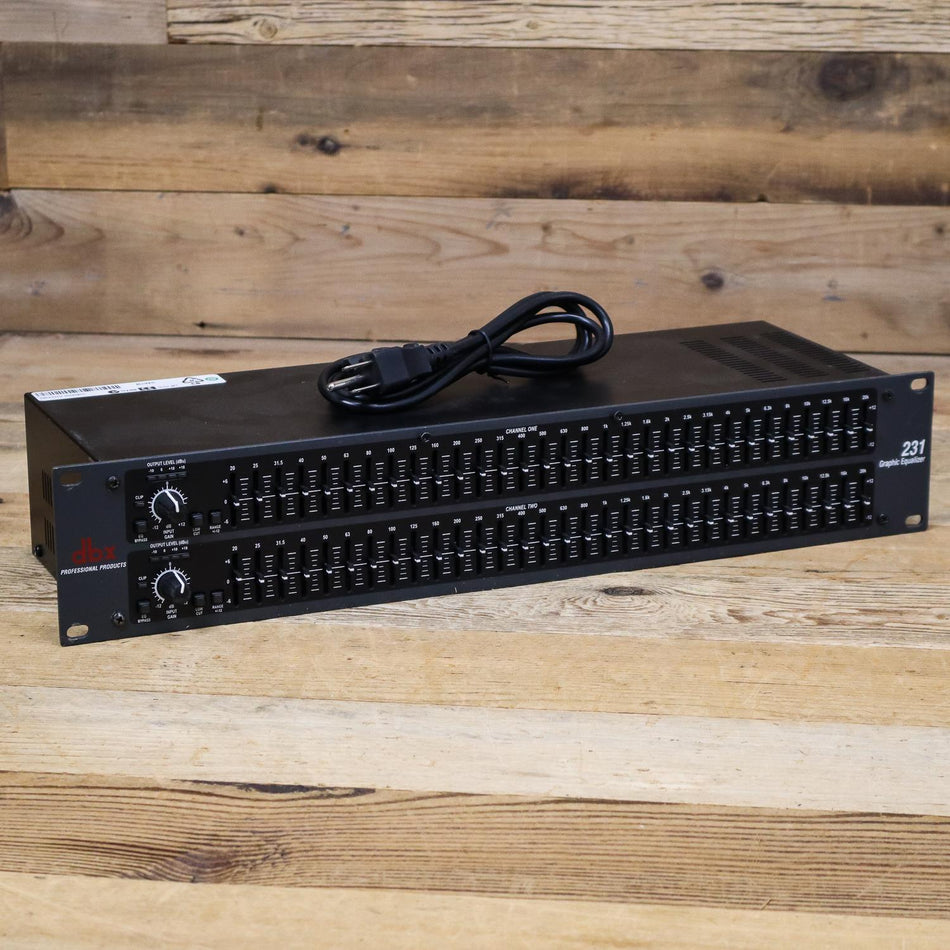 DBX 231 Stereo 31-Band Equalizer