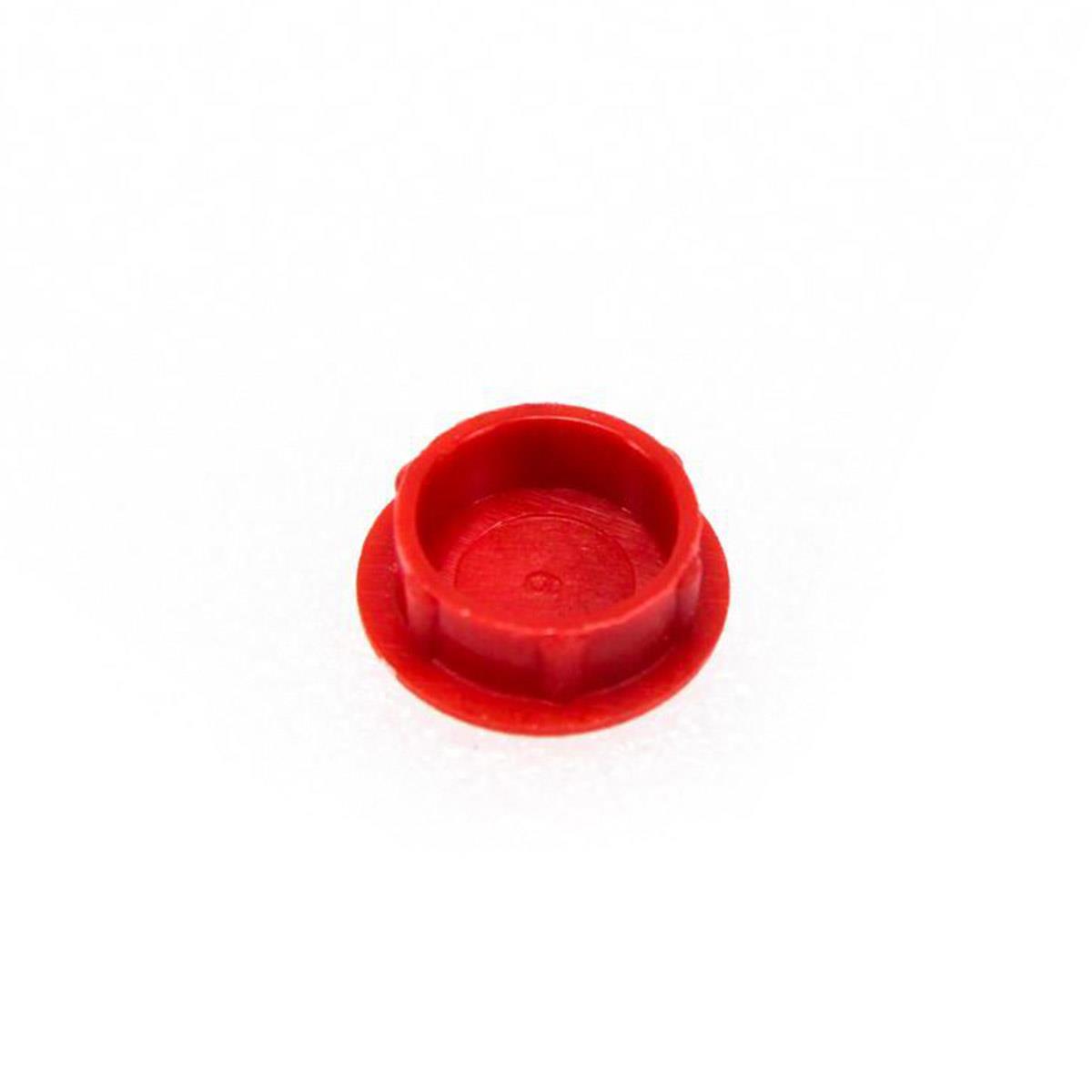 12mm Red Knob Cap with Line for Buchla 208C, Easel Command, LEM218 Modules
