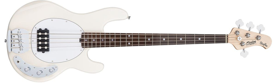 DNLC - Sterling by Music Man StingRay Ray4 Bass, Vintage Cream