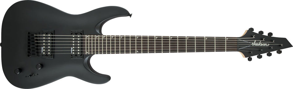 DNLC - Jackson JS Series Dinky Arch Top JS22-7 DKA HT Satin Black