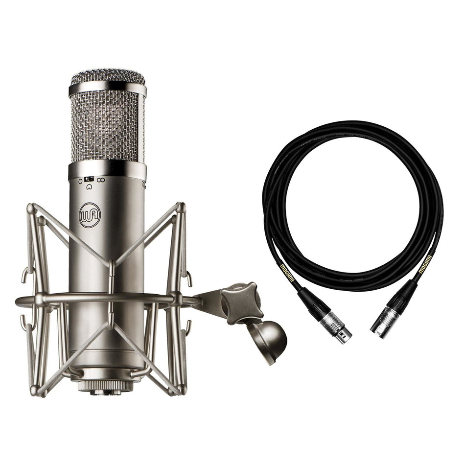 Warm Audio WA-47jr Microphone Bundle with 15-foot XLR Mogami Cable