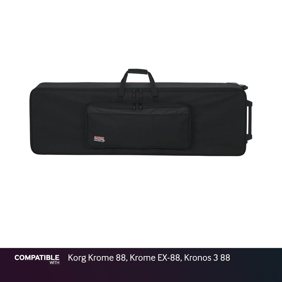 Gator Slim Keyboard Case for Korg Krome 88, Krome EX-88, Kronos 3 88
