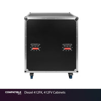 Gator Tour Case for Diezel 412FK, 412FV Cabinets