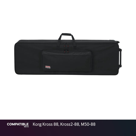 Gator Slim Keyboard Case for Korg Kross 88, Kross2-88, M50-88