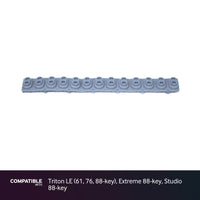Korg 13-note Key Contact Strip for Triton LE (61, 76, 88-key), Extreme 88-key, Studio 88-key