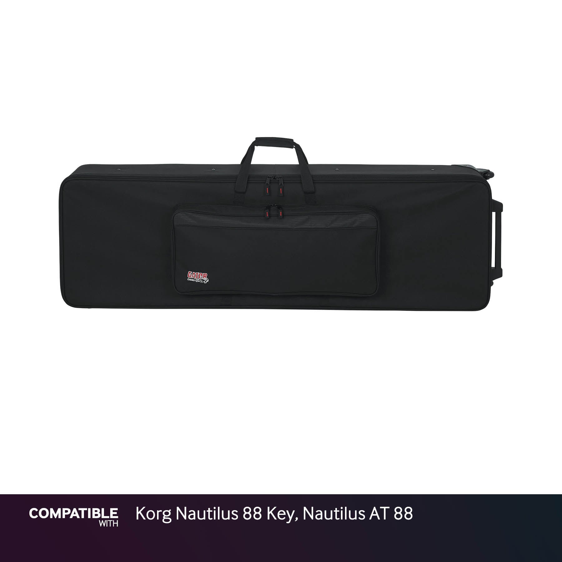 Gator Slim Keyboard Case for Korg Nautilus 88 Key, Nautilus AT 88