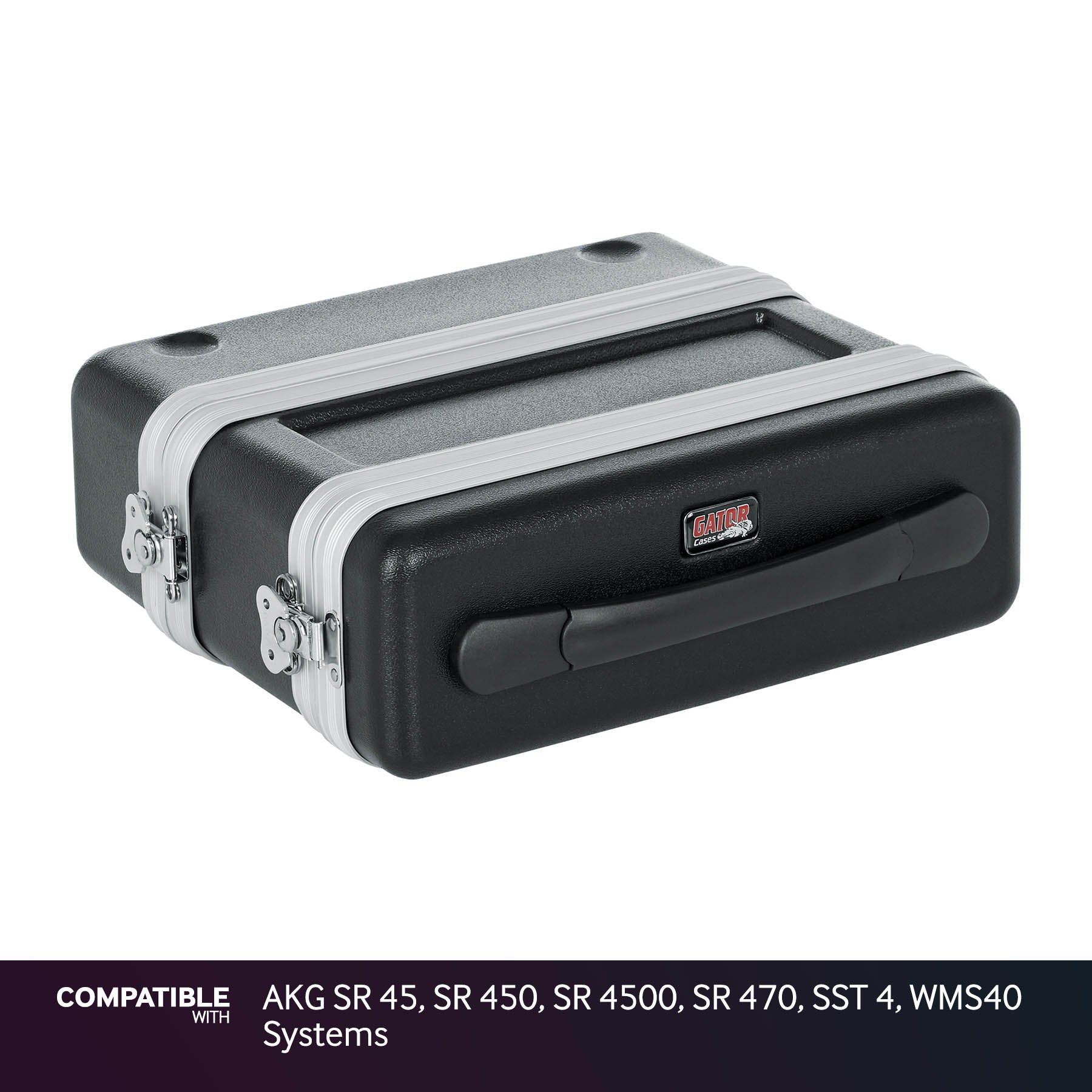 Gator Wireless Case for AKG SR 45, SR 450, SR 4500, SR 470, SST 4, WMS40 Systems