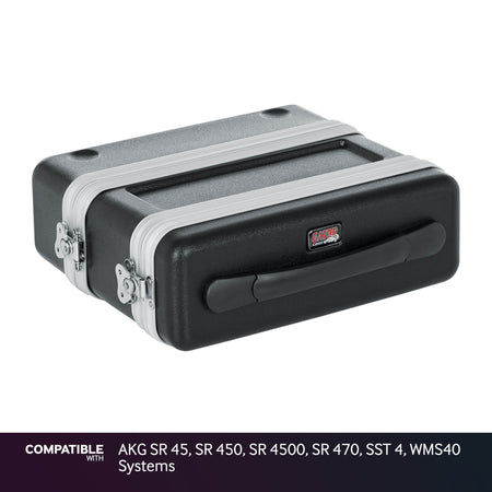 Gator Wireless Case for AKG SR 45, SR 450, SR 4500, SR 470, SST 4, WMS40 Systems