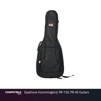 Gator Padded Gig Bag for Epiphone Hummingbird, PR-150, PR-4E Guitars