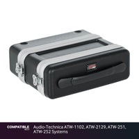 Gator Wireless Case for Audio-Technica ATW-1102, ATW-2129, ATW-251, ATW-252 Systems