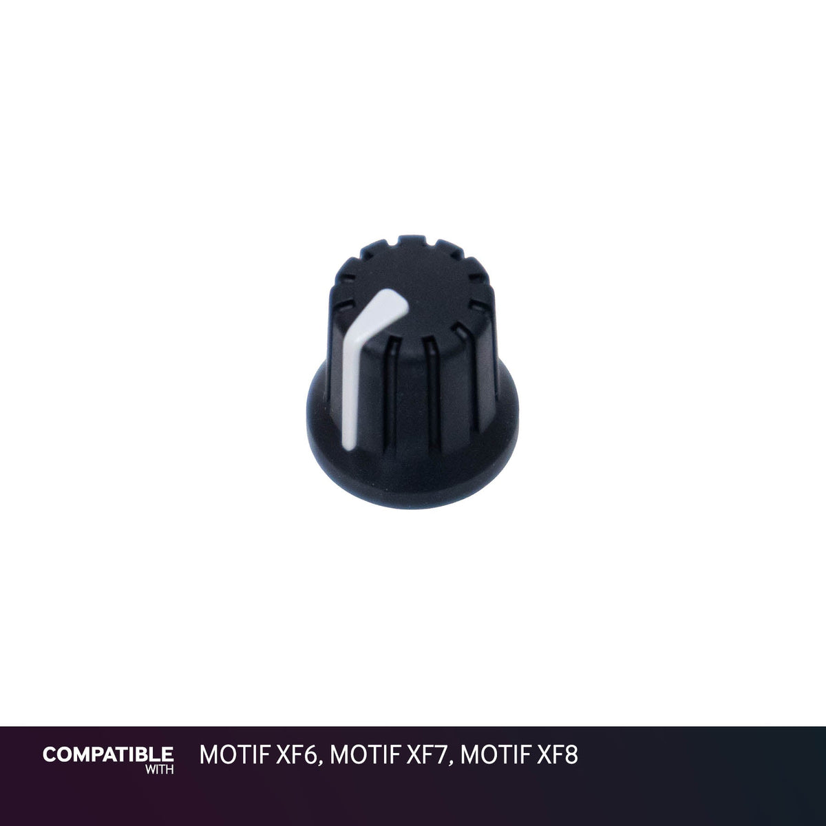 Yamaha Black Knob with Line for MOTIF XF6, MOTIF XF7, MOTIF XF8