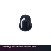 Yamaha Black Knob with Line for MOTIF XF6, MOTIF XF7, MOTIF XF8