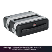 Gator Wireless Case for Audio-Technica ATW-R2100a, ATW-R250, ATW-R3100b, ATW-R800 Systems