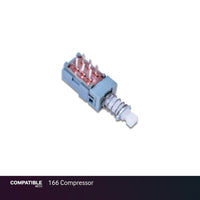 DBX Bypass, Sidechain Monitor, Release Rate Button Switch for 166 Compressor