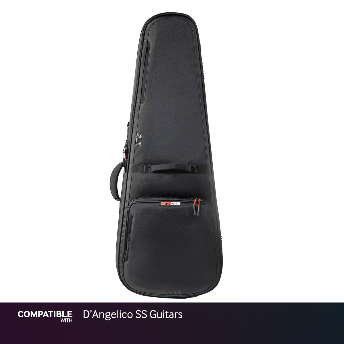 Gator Black ICON Case for D'Angelico SS Guitars