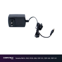 Power Supply Adapter for Yamaha RM1X, RX5, RY20, S08, YDP-131, YDP-140, YDP-141