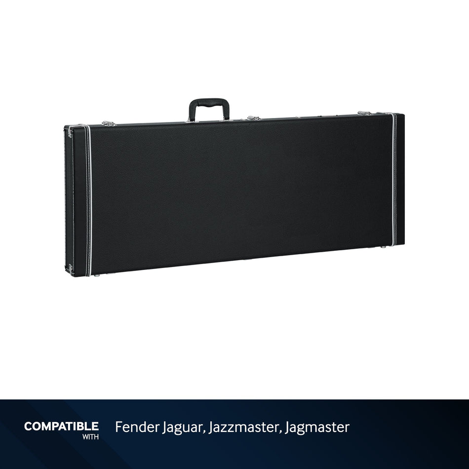 Gator Deluxe Wood Case for Fender Jaguar, Jazzmaster, Jagmaster