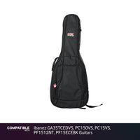 Gator Padded Gig Bag for Ibanez GA35TCEDVS, PC150VS, PC15VS, PF1512NT, PF15ECEBK Guitars