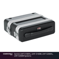 Gator Wireless Case for Gemini UHF-5100HL, UHF-5100M, UHF-5200HL, UHF-5200M Systems