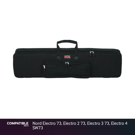 Gator Slim Keyboard Case for Nord Electro 73, Electro 2 73, Electro 3 73, Electro 4 SW73